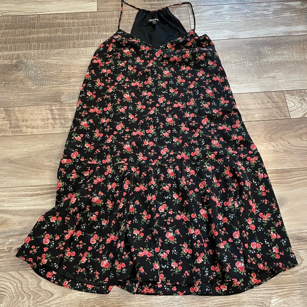 Express mini dress in floral print